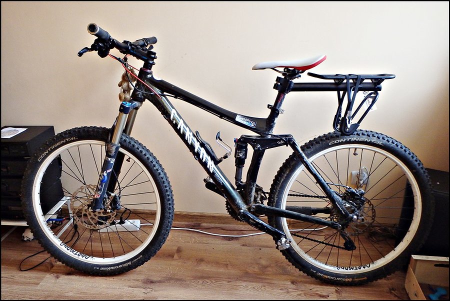 Bagażnik rowerowy mocowany do fulla na sztycę podsiodłową Massload CL-420Q ALU