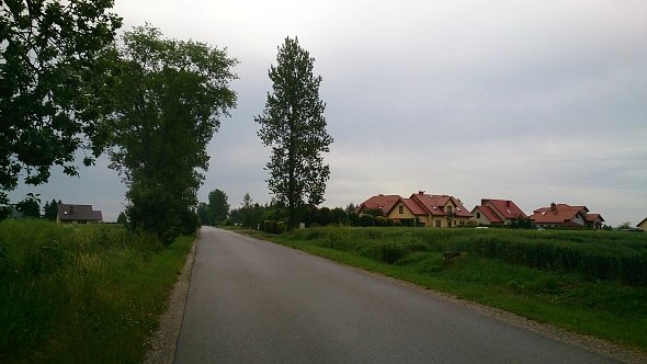 Lokalna droga w Wilczopolu