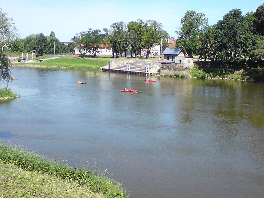 Sporo kajakarzy