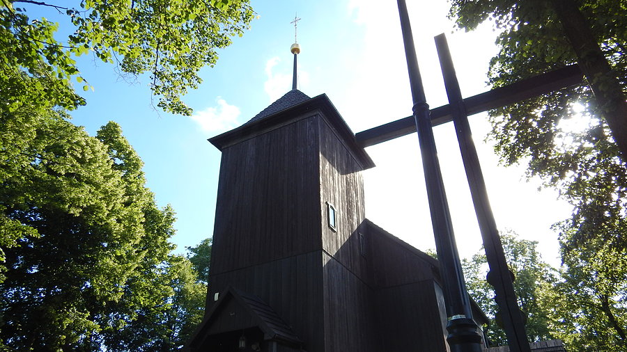 Szlak Kościołów Drewnianych - Kościół w Kicinie