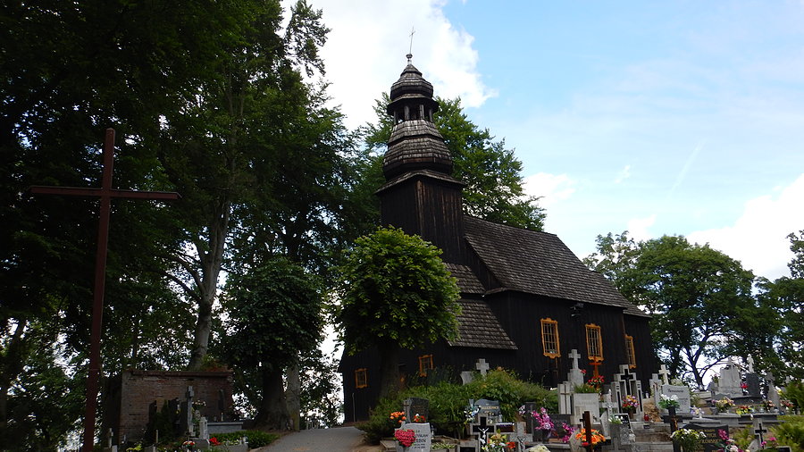 Szlak Kościołów Drewnianych - Kaplica w Sławnie