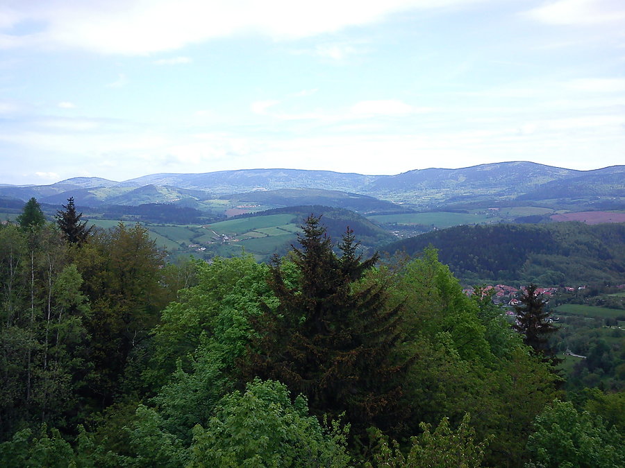 Widok na Góry Sowie