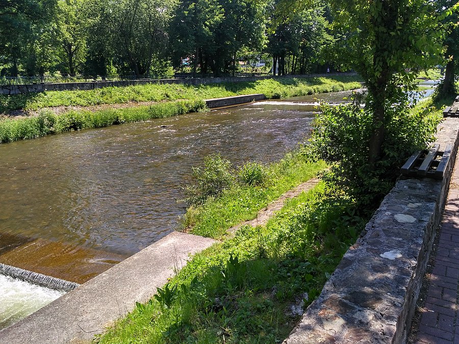 Wisła w centrum Wisły