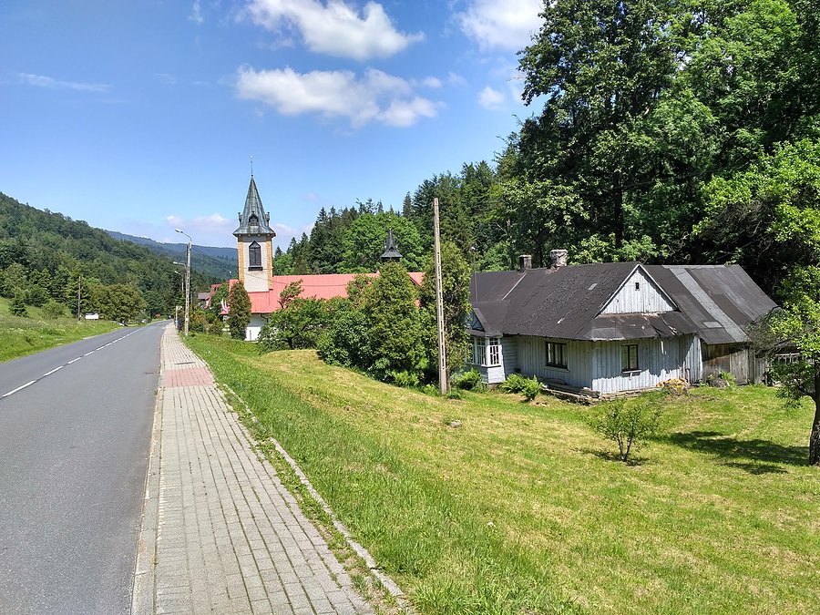 Zjazd do Szczyrku