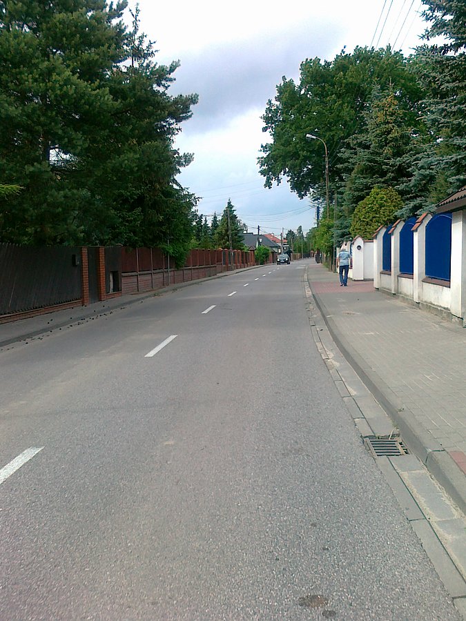 Uliczki w Bliznem całkiem puste, w końcu dziś wolna sobota