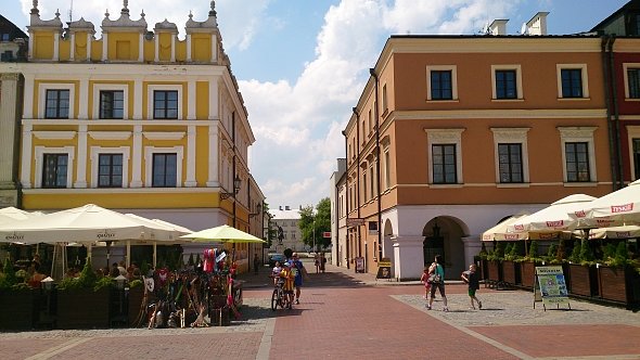 Rynek w Zamościu