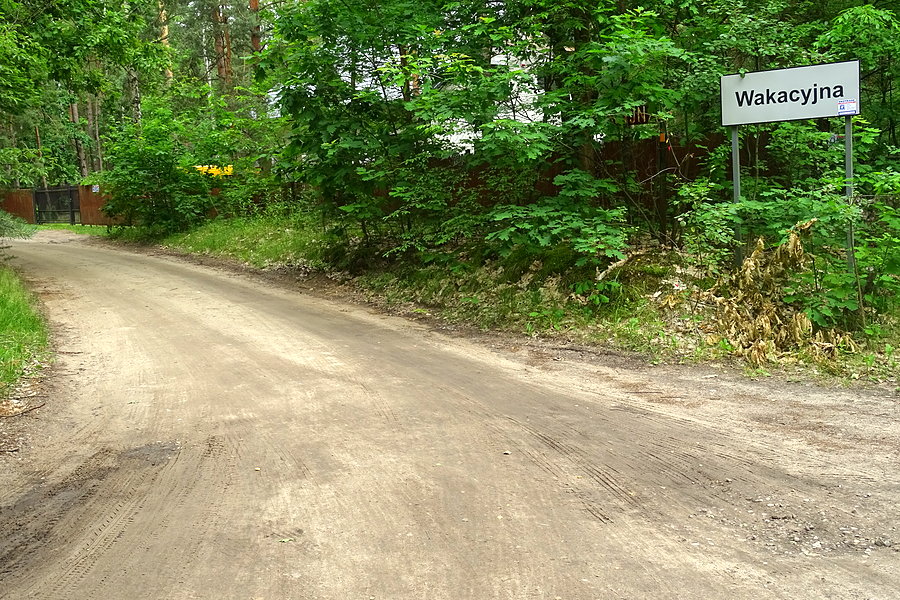 Ulica Wakacyjna w Wildze