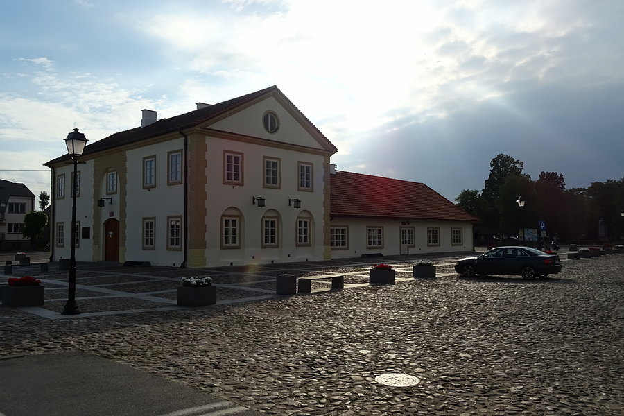 Rynek w Maciejowicach