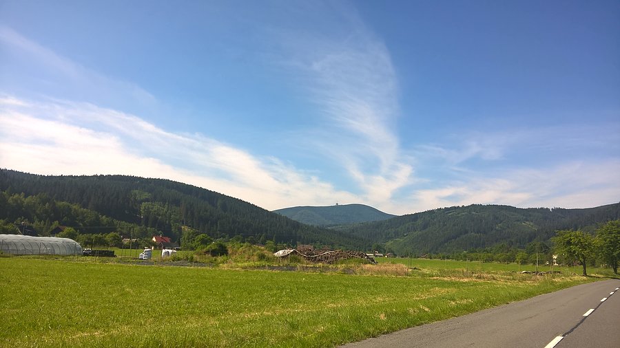 Widok na Łysą