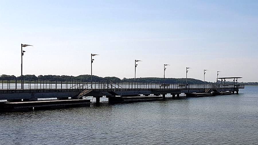 Molo w Zieleniewie nad J.Miedwie