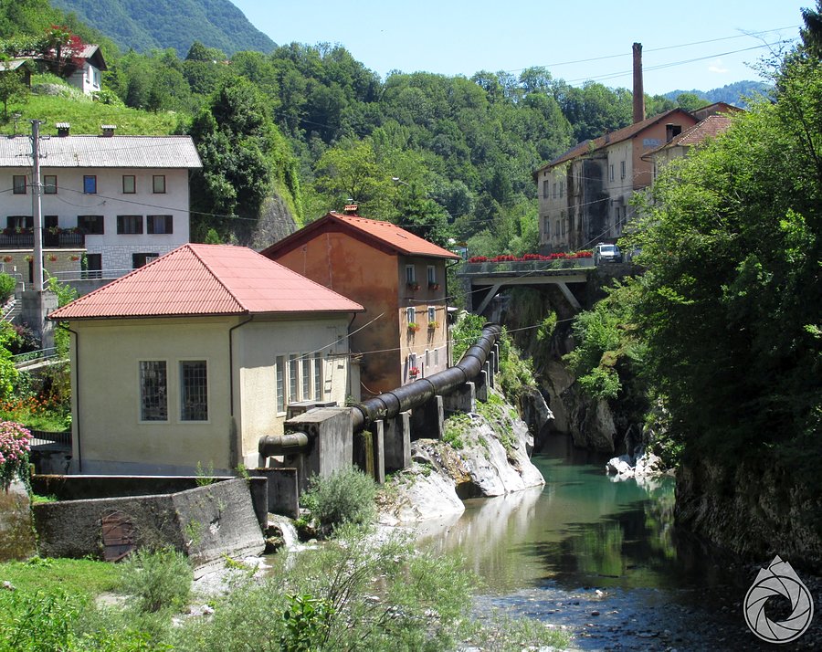 Hydroelektrownia w Klavže