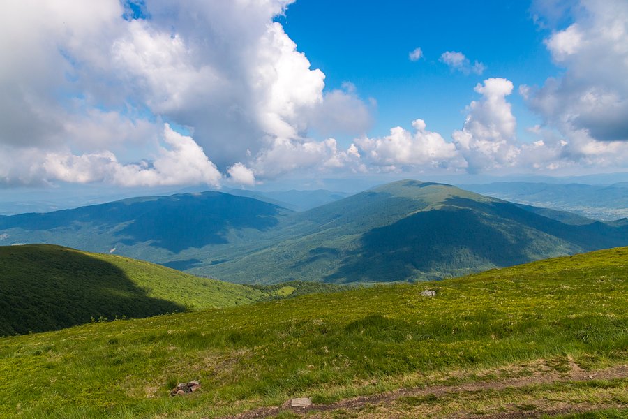 Widoki na inne połoniny
