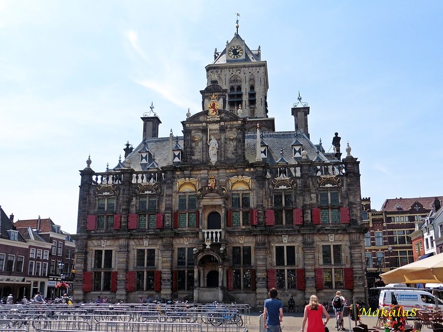 Delft,ratusz,