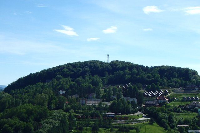 Plasza (505 m n.p.m.) w sąsiedztwie Jeziora Myczkowskiego