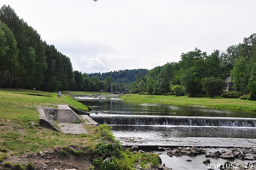 Ustroń - Widok na Wisłe