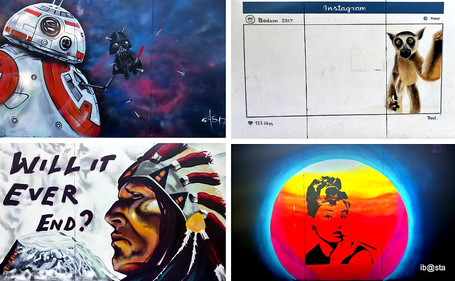 Nowe graffitony w Będzinie vol. 1