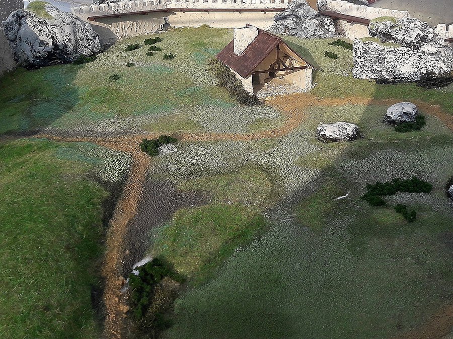 Makieta zamku w Olsztynie II