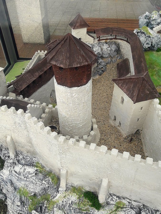 Makieta zamku w Olsztynie IV