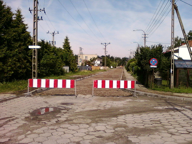 Remont Srebrzyńskiej w Konstantynowie