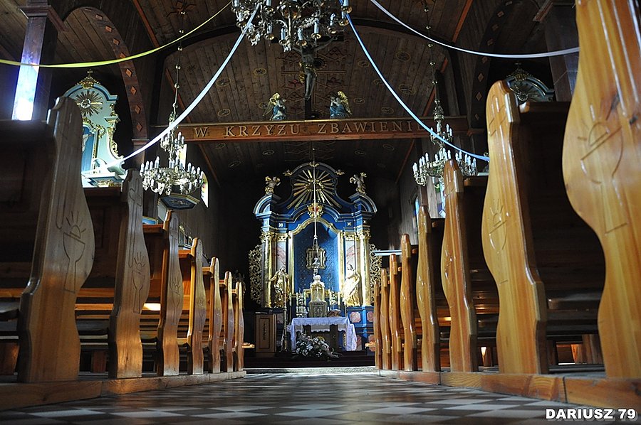 Lubenia - Wnętrze Kościół pw Matki Bożej Nieustającej Pomocy