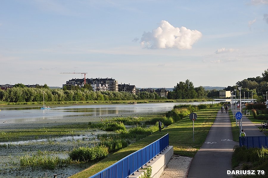 Rzeszów - Droga rowerowa wzdłuż rzeki Wisłok