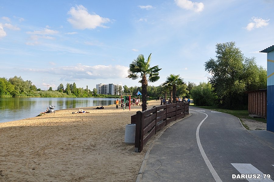 Rzeszów - Droga rowerowa wzdłuż rzeki Wisłok (Jezioro Żwirownia)