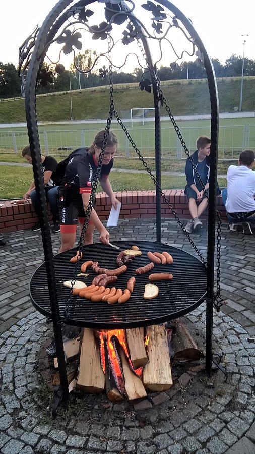 Woszt na grilu