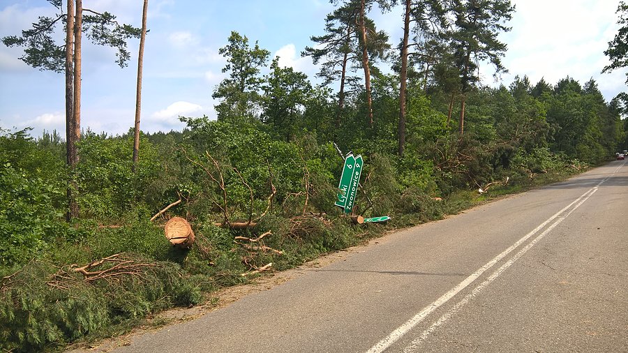 Skutki nawałnicy
