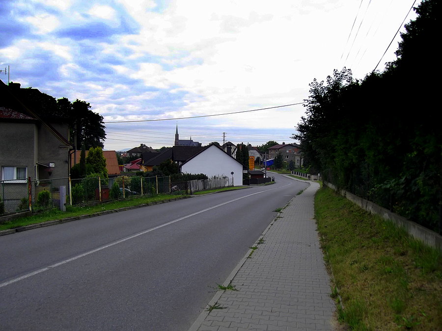 Przez Markvartovice dojechałem do Ludgeřovic