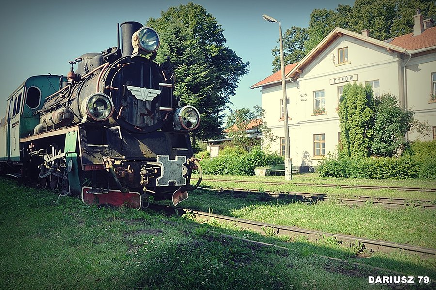 Dynów - Stacja kolejowa - Kolei wąskotorowej