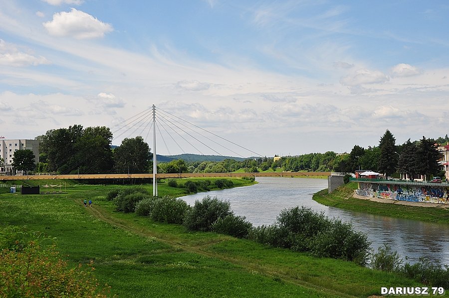 Przemyśl - Kładka Nad Sanem