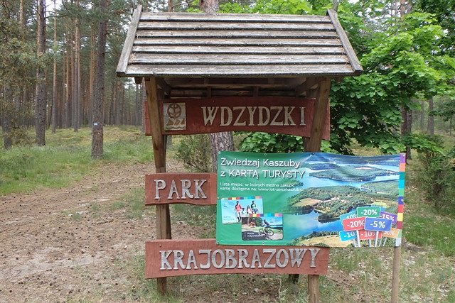 "Otarłem się" o Wdzydzki Park Krajobrazowy
