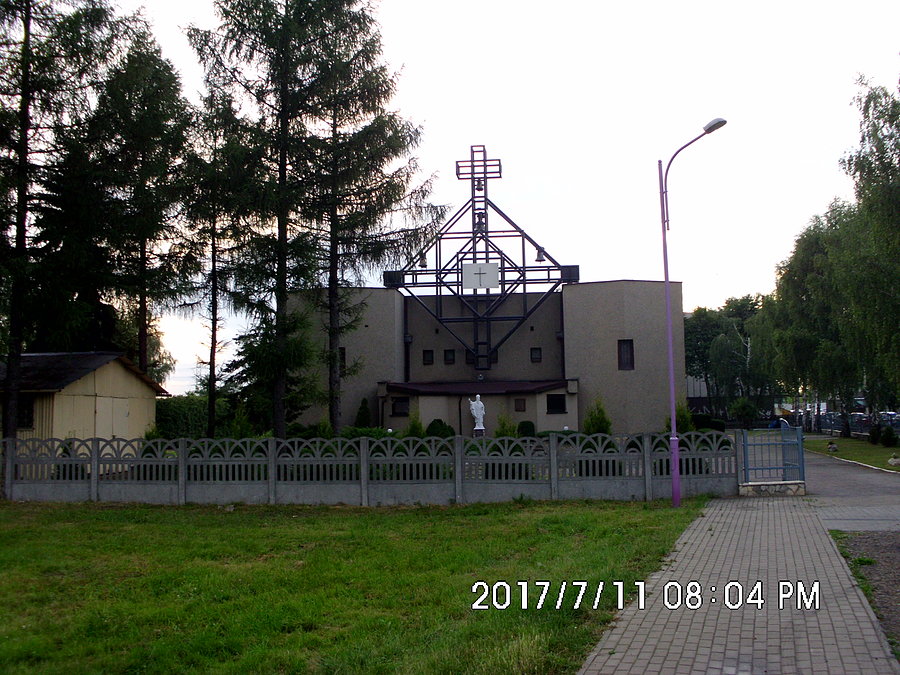 Kościół pod wezwaniem Świętego Wojciecha na osiedlu im. Marszałka Józefa Piłsudskiego w Czeladzi