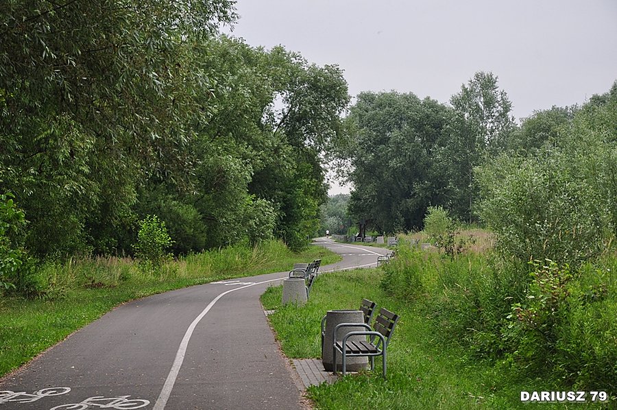 Rzeszów - Droga rowerowa wzdłuż rzeki Wisłok