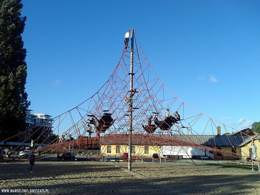 Pajęczyna do wspinania - Gdańsk