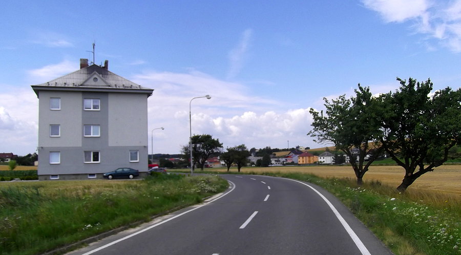Wjazd do Czech - Píšť