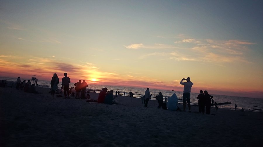 Zachód z wczorajszego dnia