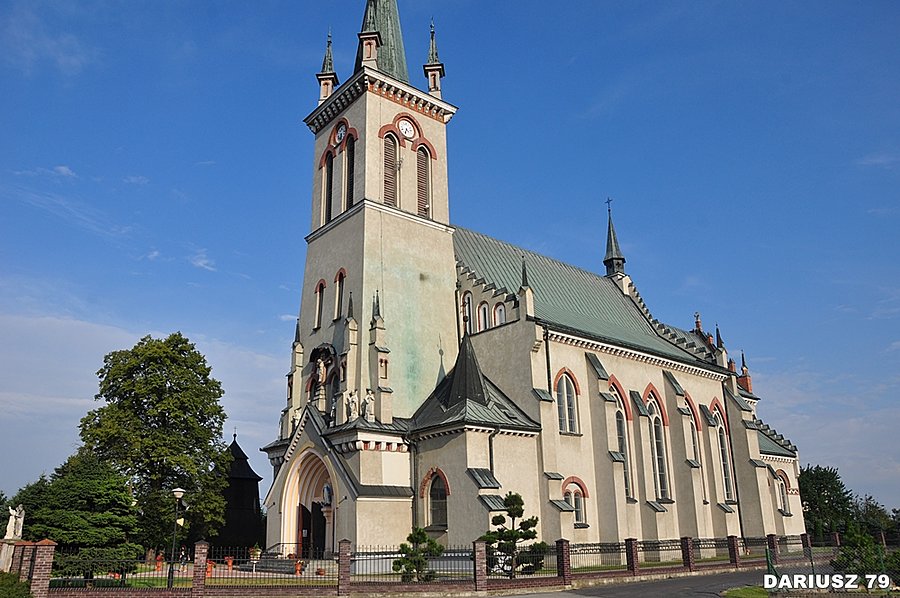 Wietrzychowice - Kościół pw. Wniebowzięcia NMP