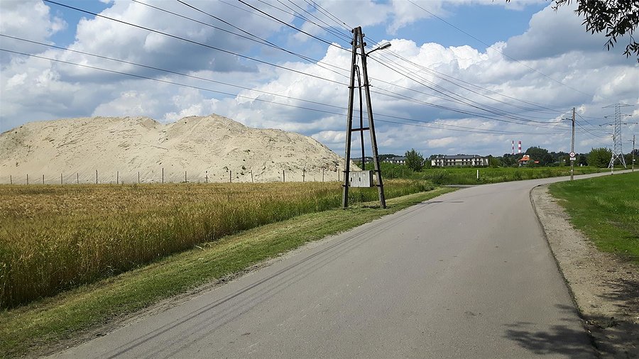 Składnica piasku w Wilanowie