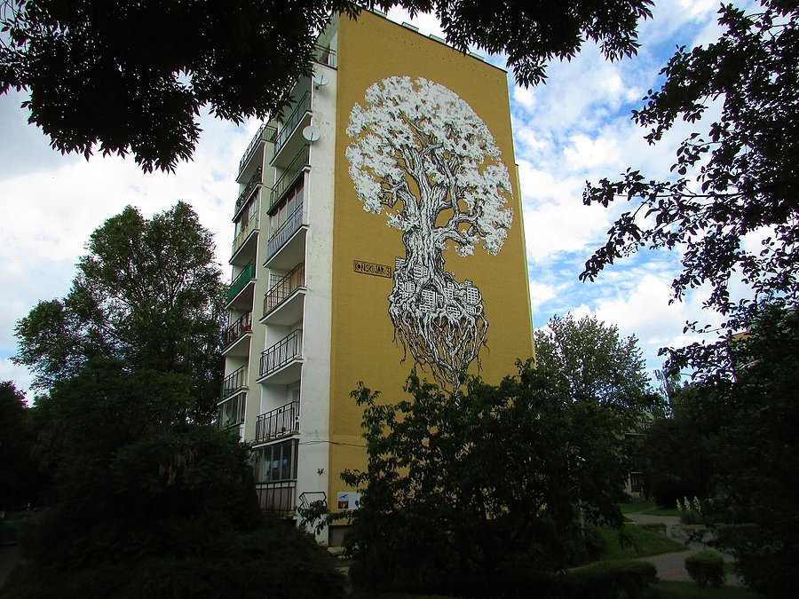 Mural Rezerwat przy Końskim Jarze