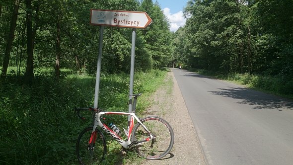 Koło żródełka Bystrzycy
