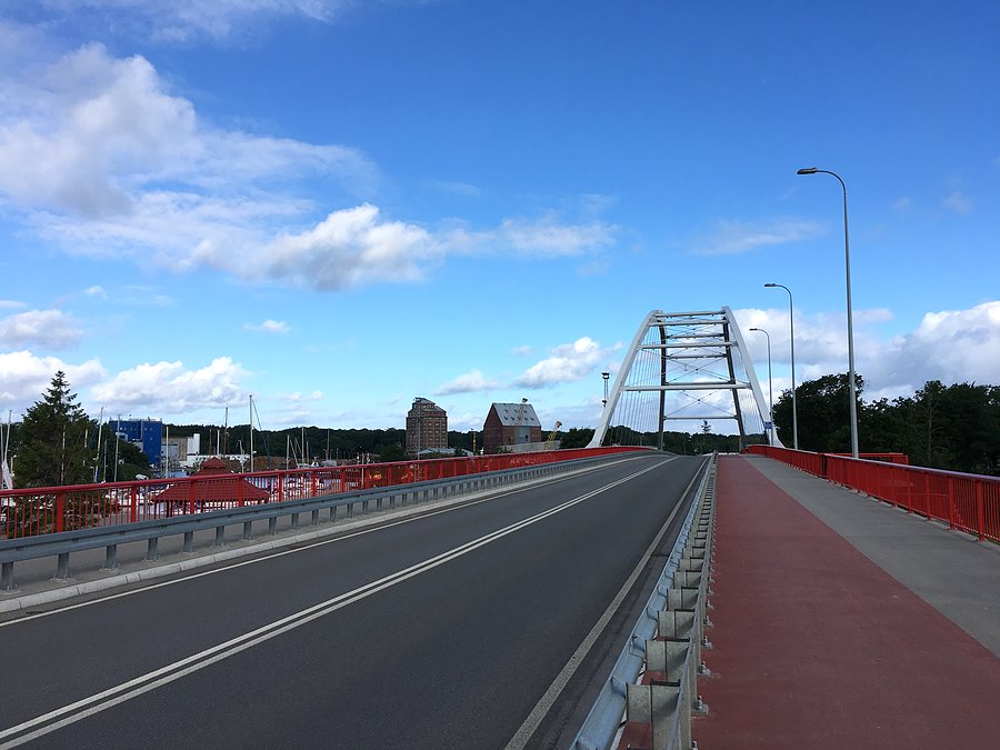Nowy most portowy w Kołobrzegu