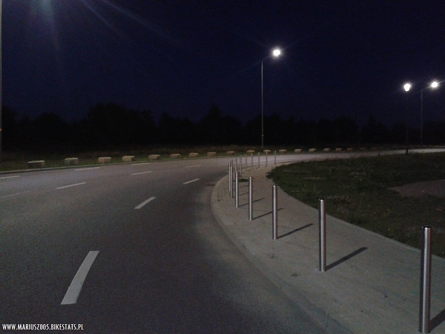 Nocna jazda po Gdańsku
