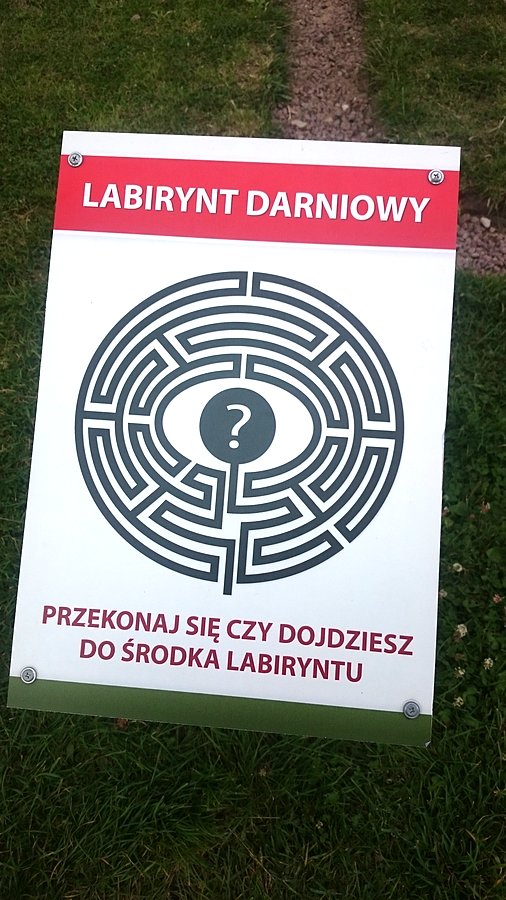 Druga mapka i labirynt na rozgrzewkę