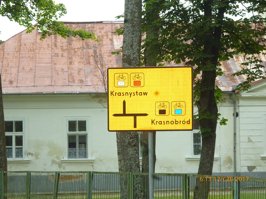 W Zwierzyńcu. No to lecim na Krasnystaw z chorobą, która zniweczy mój plan