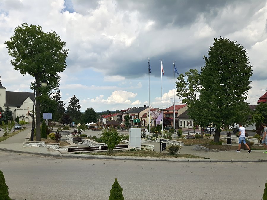 Rynek w Łagowie