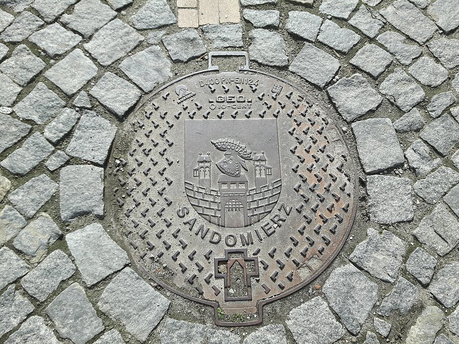 Klapa kanałowa w Sandomierzu