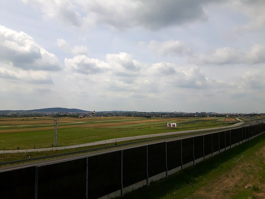 Widok na Kielce
