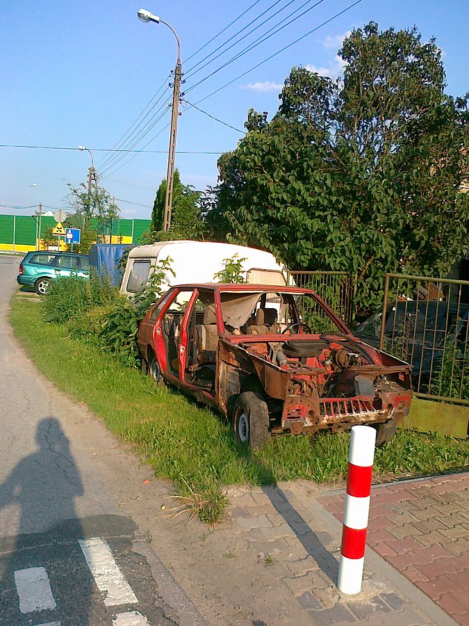 Coś dla Morsa. Takie cudeńko tuż za granicami Warszawy