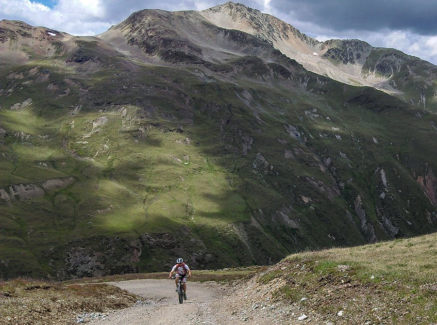 JPbike i majestat alpejskich szczytów :)